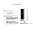 thumbnail image 3 of Cámara de Seguridad para Interiores Ring Blanco, 3 of 5