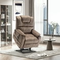 thumbnail image 3 of JUUXO Lay Flat Lift Recliner Sleeping Chair in 25" Seat Width, Large Power Lift Chair for Elderly, Extra Wide Heated Massage Chair 400 lbs, 3 of 9