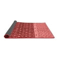 thumbnail image 2 of Ahgly Company Indoor Round Oriental Red Modern Area Rugs, 5' Round, 2 of 4