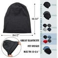 thumbnail image 2 of 4PCS Cotton Slouchy Beanie Hip-Hop Soft Lightweight Running Beanie Adult Skull Hats Cap for Men Women momma, 2 of 6