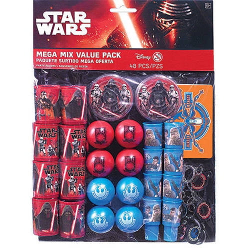 Star Wars Mega Mix Value Pack Birthday Party Favor Pack 48 Pieces