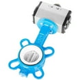 thumbnail image 3 of 304 Stainless Steel Wafer Type Pneumatic Butterfly Valve Stop Valve DN40/50/65, 3 of 5