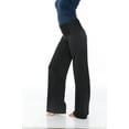 thumbnail image 2 of White Mark Women's Solid Palazzo Pants, 2 of 5