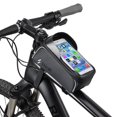 thumbnail image 1 of Bicycle Phone Front Frame Bag Bicycle Bag Waterproof Bicycle Phone Holder Top Tube Bag Bicycle Phone Case Holder Accessories Bicycle Bag Compatible wi, 1 of 4