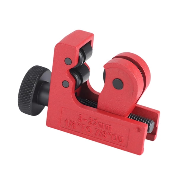 Mini Cortador de Tubos Ajustable Cortador para Tuberías de Aleación de Acero Herramienta para Cortar Tubos de Cobre y Aluminio Función Ligera y