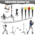 thumbnail image 4 of Red de práctica de béisbol y sóftbol BaseGoal 6'×6', red de protección para béisbol con soporte para bate, para bateo, lanzamiento y atrapada con marco arqueado, zona de strike adicional y objetivo, 4 of 9