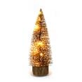 thumbnail image 3 of Mini- Trees for Christmas Tabletop Christmas Tree Decor Miniature Xmas Tree Christmas Decorations Tabletop Mini- Christmas Decor Christmas Decorations for Tables Brown Wood Bottom 25cm 1PCS, 3 of 9