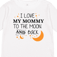 thumbnail image 4 of Inktastic I Love My Mommy to the Moon and Back Boys or Girls Long Sleeve Toddler T-Shirt, 4 of 5