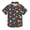 Colorful Stars, variant on Small Short Sleeve Button Down Shirts Zebra Stripe Casual Shirt 3-10 Years