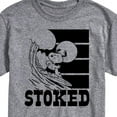 thumbnail image 3 of Peanuts - Stoked - Men's Short Sleeve Graphic T-Shirt, 3 of 6