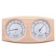 thumbnail image 1 of Sauna Thermometer Hygrometer 2-in-1 Wall Mounted Wooden Accurate Temperature Monitor for Pool and Sauna Use, 1 of 5
