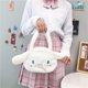 thumbnail image 4 of Bolso de Invierno para mujer bolsa de mano con Orejas de Ehuebsd conejo de dibujos animados Kawaii cálido y esponjoso bolso de compras para teléfono 2022, 4 of 9