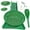 Green 10 Piece Kit, variant on Survival Gold Panning Kit (10 pc)