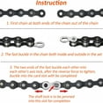 thumbnail image 4 of LADYGYM 2026 New 8 Pairs Bicycle Missing Link for 6,7,8,9,10 Speed Chain,Silver,Reusable for Bicycle,Mountain Bike,Road Bike,Cycling,Chain Repair, 4 of 7