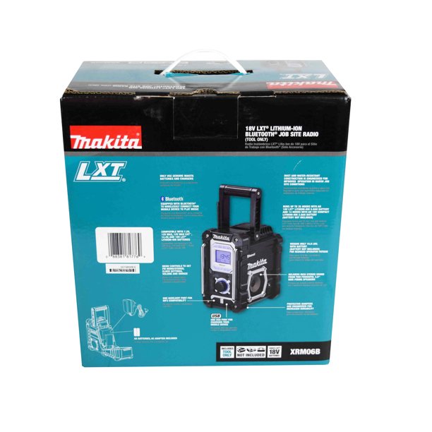 Makita XRM06B 18V LXT Cordless Bluetooth Job Site Radio (Tool - Walmart.com