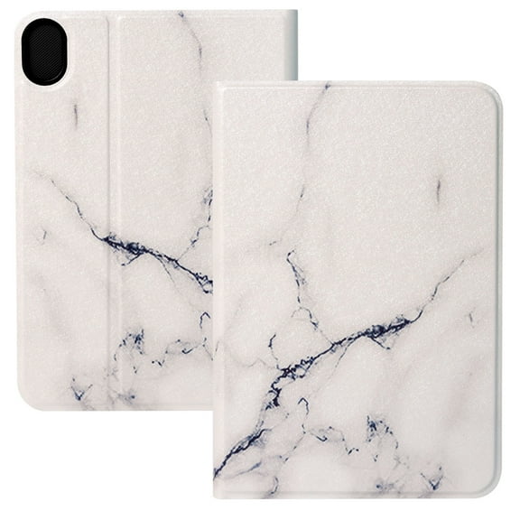 TECH CIRCLE iPad 10th Generation Case 10.9 inch 2022, PU Leather Folio Adjustable Stand Auto Wake/Sleep Soft TPU Back Smart Cover for Apple iPad 10th Gen 10.9 inch 2022, White Map