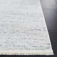 thumbnail image 3 of SAFAVIEH Whisper Zharko Solid Area Rug, Grey/Dark Grey, 4' x 6', 3 of 9