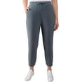 thumbnail image 2 of KIRKLAND Signature Women's Quick-Dry High Rise Active Pants Blue M, 2 of 4