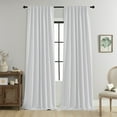 thumbnail image 6 of Polyester Curtain Panel Pair with Insulated Grommet Top, 39 x 51 Inches, for Bedroom in Pink, Gray, Beige, or White, 6 of 8