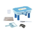 thumbnail image 4 of GUOOL Light Box Sand Table Scenic Arts and Crafts sand Painting Light Box for Birthday Blue Box With Leg, 4 of 9