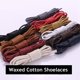 thumbnail image 2 of 1 par de cordones de algodón encerados, cordones de zapatos redondos impermeables de cuero, botas Martin, cordones de zapatos, longitud de cordón 80/100/120/140CM P2100cm Gao Jinjia LED, 2 of 2