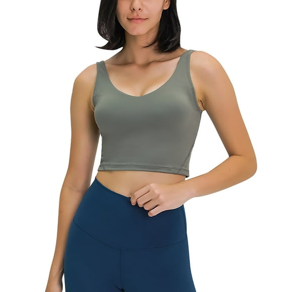 Clearance Sale 2025 Yoga Bra Women Vest Sports Bra Simple Fitness U Type Yoga Underwear Beauty Back Top
