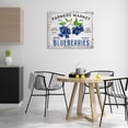 thumbnail image 4 of Stupell Industries Farmhouse Farmers Market Blueberries Canvas Art, 40 x 30, by Creatif Belle, 4 of 8
