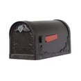 thumbnail image 3 of Floral Curbside Mailbox Decorative Tacoma Surface Mount Mailbox Post with Base, 3 of 5