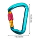 thumbnail image 4 of Mosquetón Escalada 30 KN para en Camping (tornillo) Azul, 4 of 4