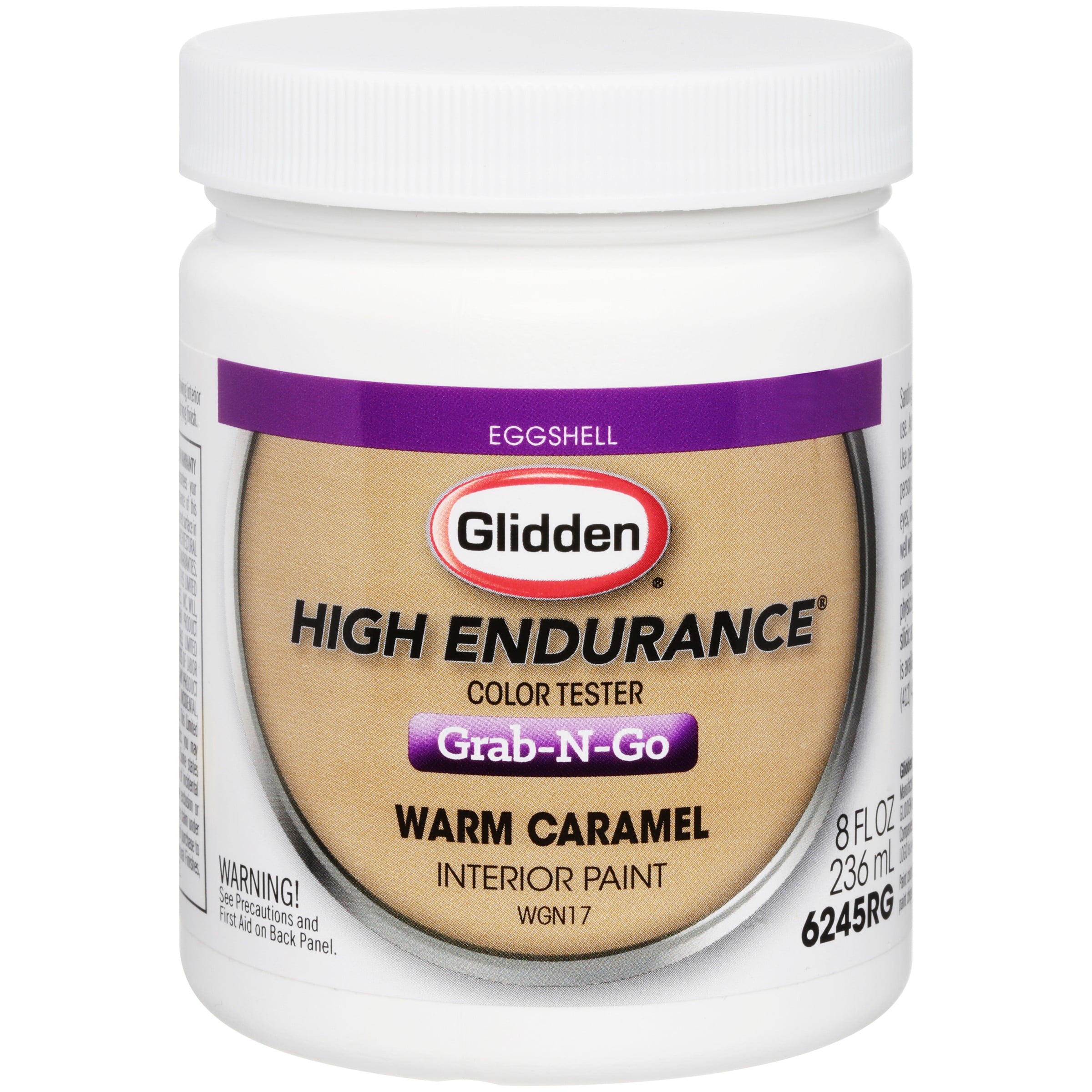 Glidden High Endurance GrabNGo, Interior Paint and Primer, Eggshell
