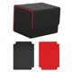thumbnail image 3 of Caja de baraja de cartas coleccionables TCG Premium Zulema Estuche de cuero PU rojo capacidad 100 tarjetas, 3 of 8