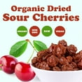 thumbnail image 5 of Organic Dried Sour Cherries, 1 Pound — Non-GMO, Raw, Vegan — by Food to Live, 5 of 8