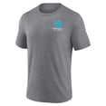 thumbnail image 2 of Men's Heather Gray Kentucky Wildcats Region Outdoors Tri-Blend T-Shirt, 2 of 3