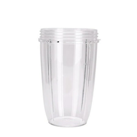 

Qiysamall 2 Pcs Tall Large Big Cup 24oz Plastic Replacement Container for Pro 900 Watt or 600 Watt Blenders