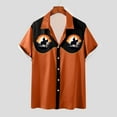 thumbnail image 2 of DDAPJ pyju Men's Western Cowboy Shirt Color Block Casual Button Down Shirts Short Sleeve Hawaiian Bowling Shirt Sales of Today Prime Multicolor XXL, 2 of 6