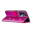 thumbnail image 3 of Compatible with Motorola Moto G53 5G Sparkling Glitter Wallet Case with Card Pocket Flip Cover, 3 of 5