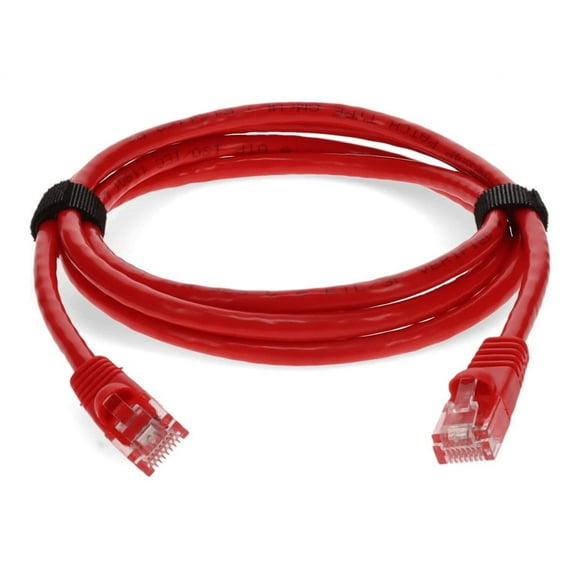 AddOn - Patch cable - RJ-45 (M) to RJ-45 (M) - 3 ft - UTP - CAT 6 - red