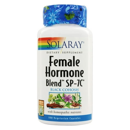 Solaray - Female Hormone Blend SP-7C - 100 (Best Natural Hormone Replacement Therapy)