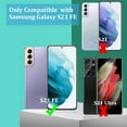 thumbnail image 3 of [2 packs] PST Premium Ultra Thin Tempered Glass Camera Lens Shield Protector for Samsung Galaxy S21 FE (6.2"), 3 of 4