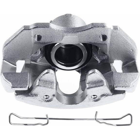 A-Premium Disc Brake Caliper Assembly with Bracket Compatible with Select Mazda Models - 3 2005-2006/2008-2013, 3 Sport 2009-2010/2012-2013 - Front Left Driver Side