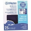 Blue Dolphin Wet & Dry Silicon Carbide Sanding Paper, 9 In.X 11 In., 180 Grit, 25 Pack