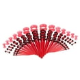 thumbnail image 5 of 50 Pieces Multi Size Gauges , Tapers Tunnels 1.6mm-10mm 14G-00G for Women Men Gauges Expander Ear Stretching , Red, 5 of 8