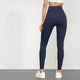 thumbnail image 1 of Pantalones deportivos de cintura elegante para mujer, mallas triangulares antichic de cintura alta para contraer el vientre, pantalones de cadera color melocotón, 1 of 4