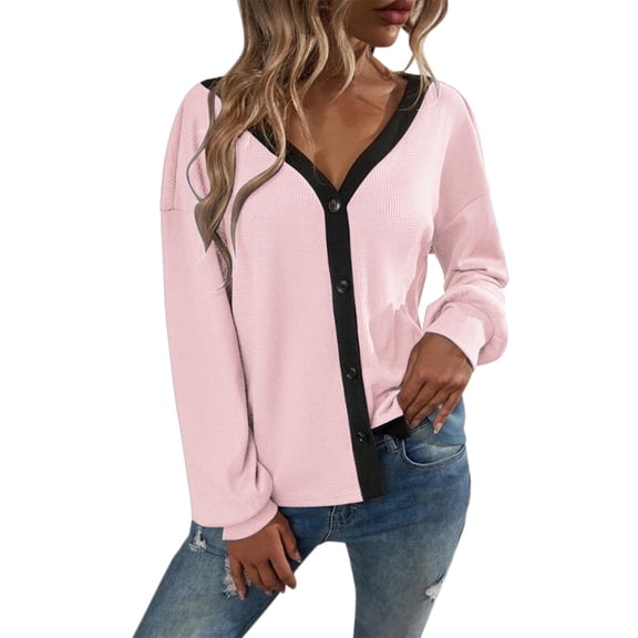 Ketyyh-chn99 Cardigans Open Front Cardigan Knit Sweaters for Women Pink,2XL