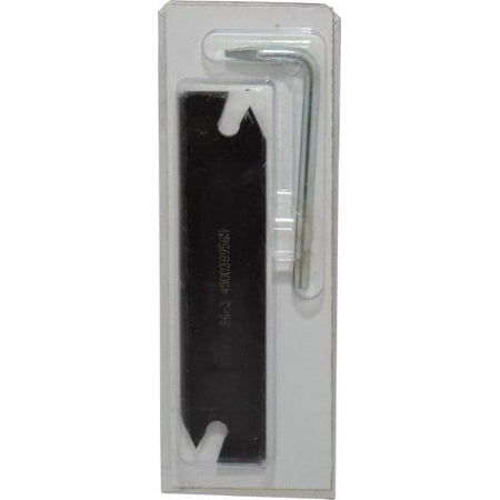 

Hertel MGIH Single End Right Hand Indexable Cutoff Blade 1.02 High x 0.094 Wide x 4.33 OAL 0.12 Insert Width