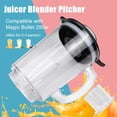 thumbnail image 3 of shiyou-Replacement Cup Compatible with 250w Magic Bullet Replacement Parts,48oz Blender Replacement Pitcher, 3 of 4