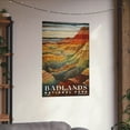 thumbnail image 3 of ELNEIT - Badlands National Park Poster, Unframed Matte Paper, S09, 3 of 4