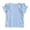 Sky Blue, variant on Xijirk Girls T Shirts Casual Summer Short Sleeve Tee Round Neck Solid Color Top for Toddler and Kids,5-6 Years