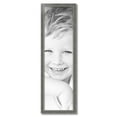 thumbnail image 2 of ArtToFrames 11" x 38" Muted Cold Silver Picture Frame, 11x38 inch Silver MDF Poster Frame (WOM-4682),  Pack, 2 of 7