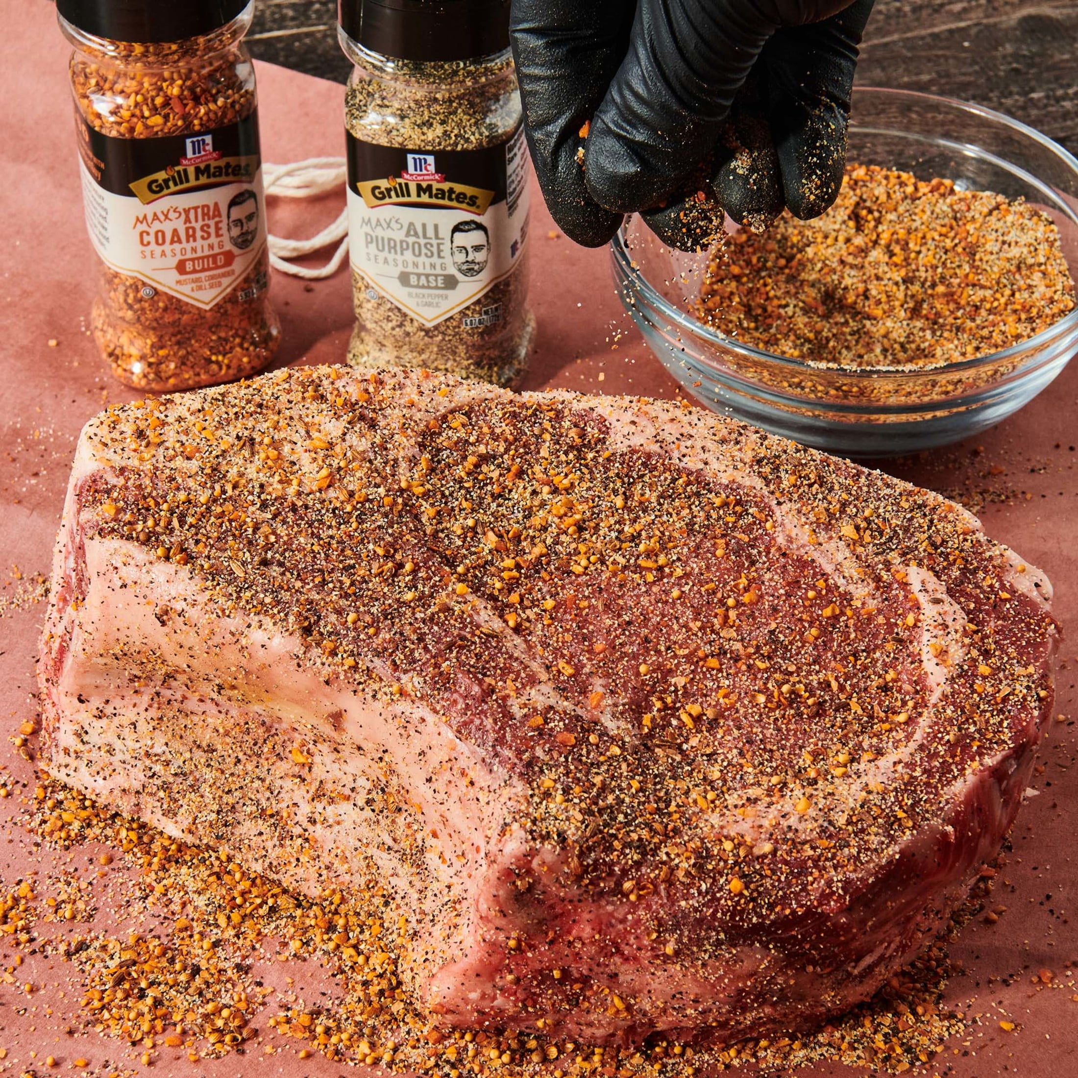McCormick GRILL MATES Gluten Free Max's All Purpose Seasoning - Base, 6.07 oz Bottle